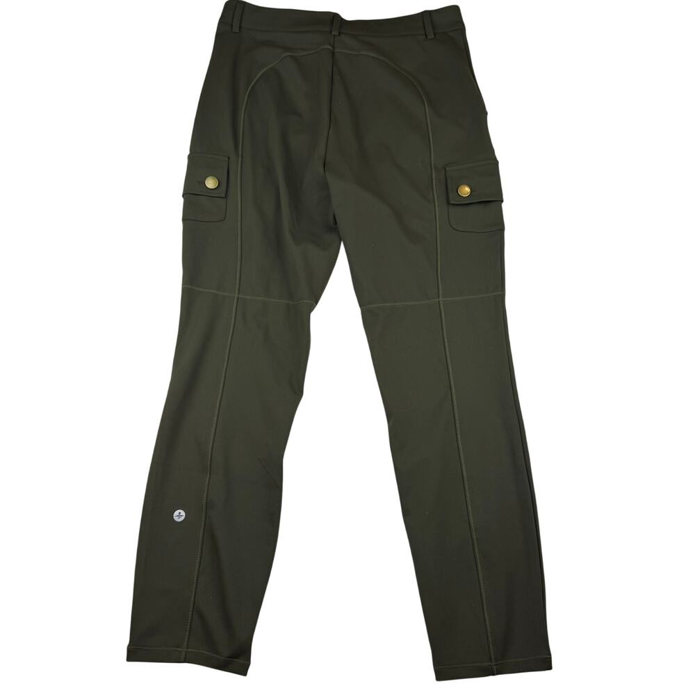 Halara Cargo Pants Women Medium Petite Olive Green - Picture 2 of 5